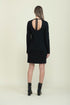 Katie-Reversible Tie Neck Dress